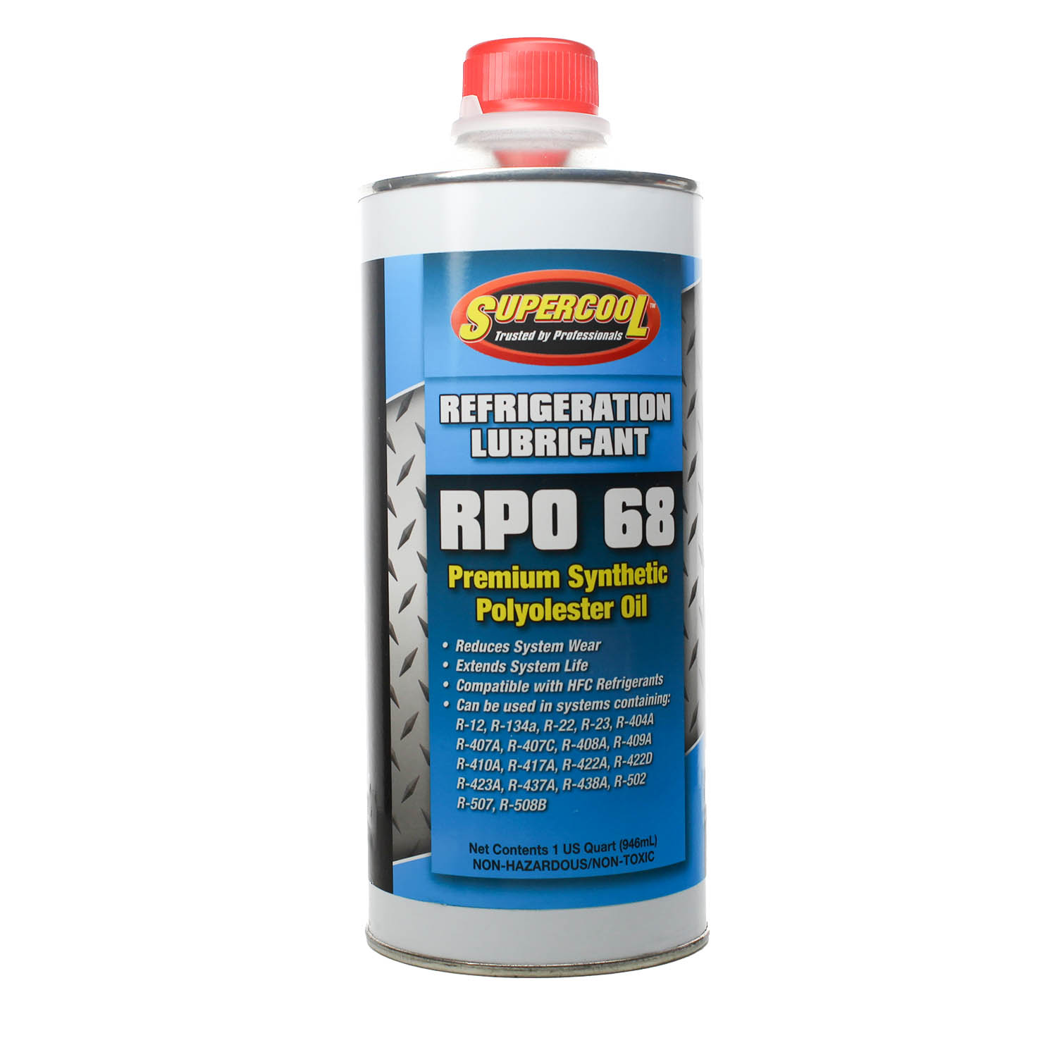 HVAC RPO- 68 Visc. Refrigeration Lubricant 946ML