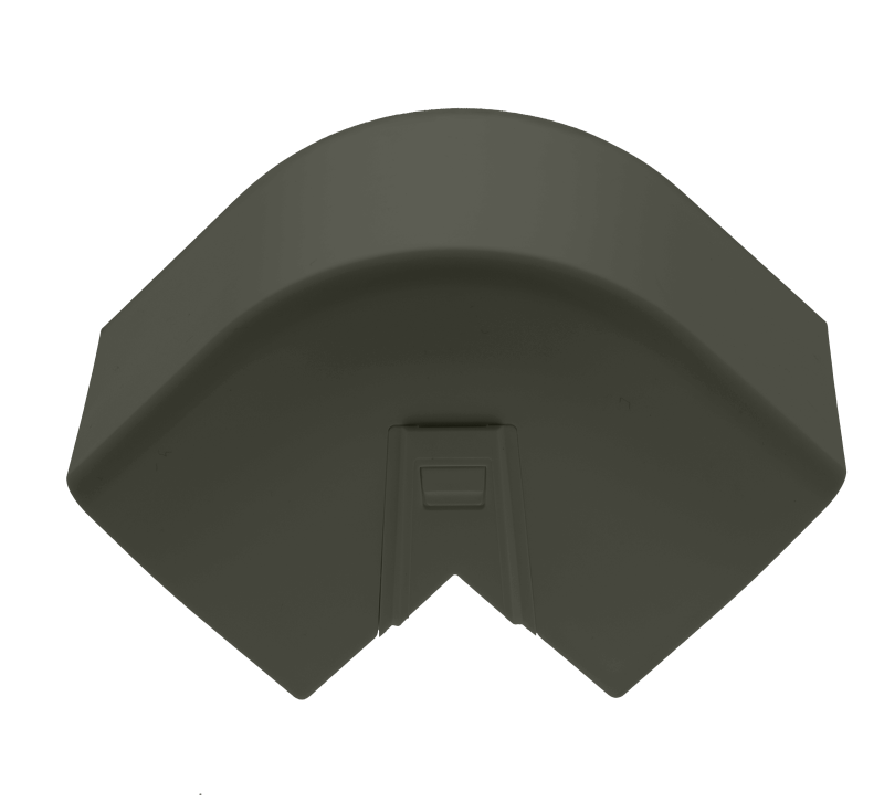 Buitenbocht 90° 80mm