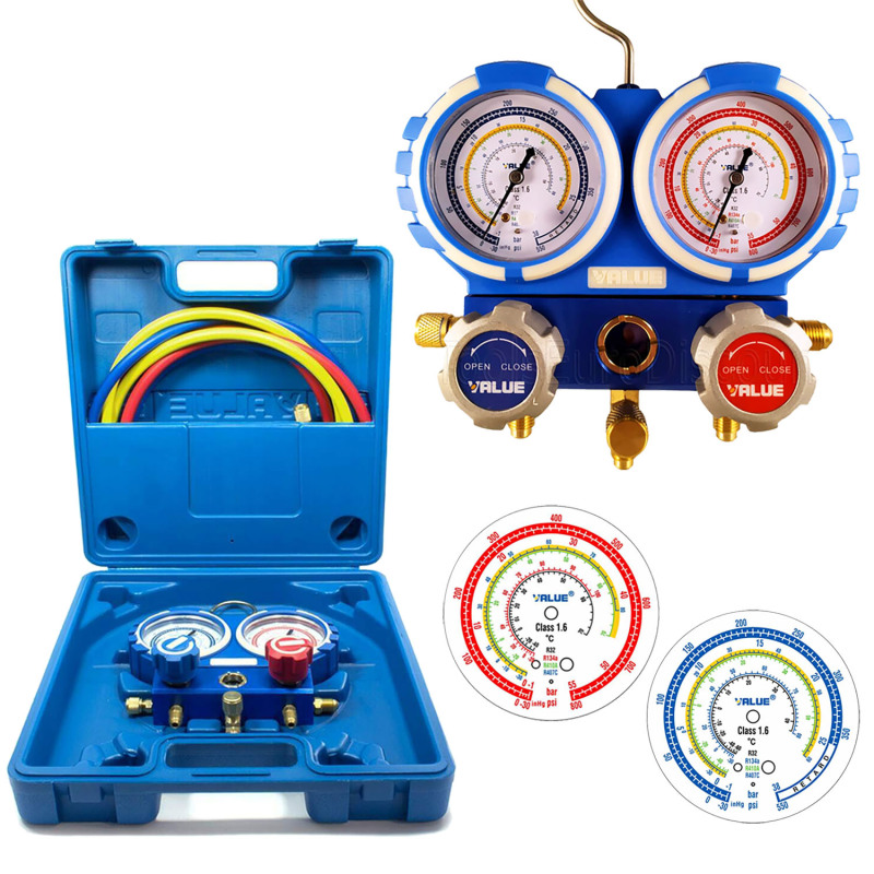 Value 2-weg manometerset R32