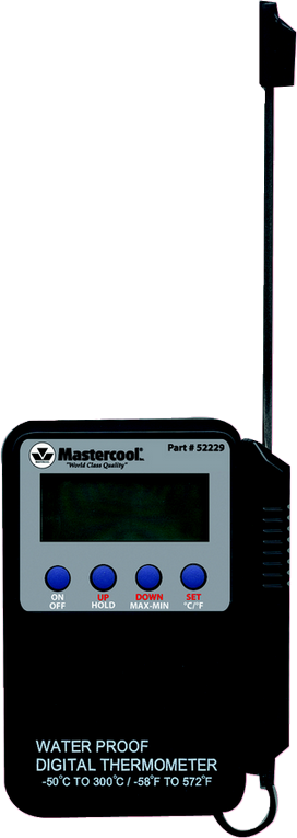 LCD digitale thermometer