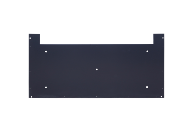 Warmtepomp cover bodemplaat antraciet 150x75cm
