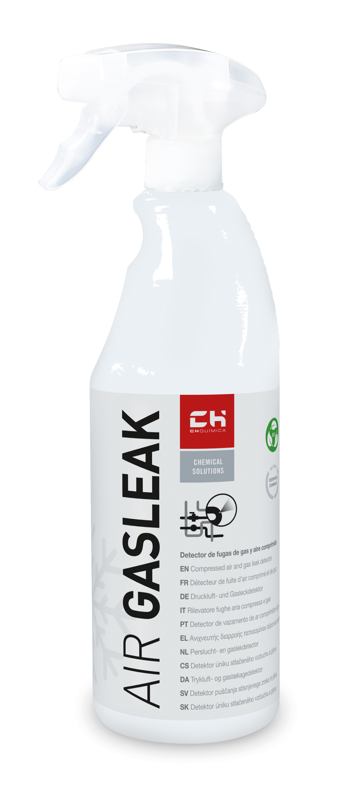 AIR GASLEAK schuim voor gas- en lucht lekdetectie 750ml