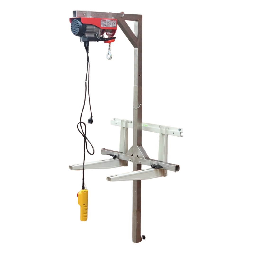 KLIMA-lift® - Elektrische lift voor buitenunits op muurbeugels