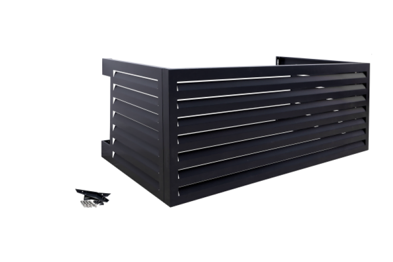 Warmtepomp cover ophoger antraciet - 150x60x75cm