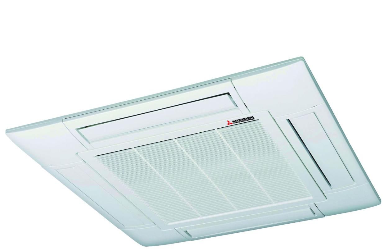 Afdekpaneel cassette-unit 90x90 cm - wit