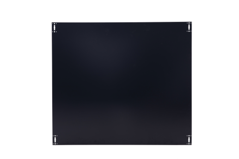 Airco cover achterplaat antraciet - 130x115cm