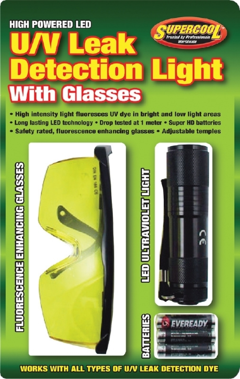 High Powered LED lekdetectielamp