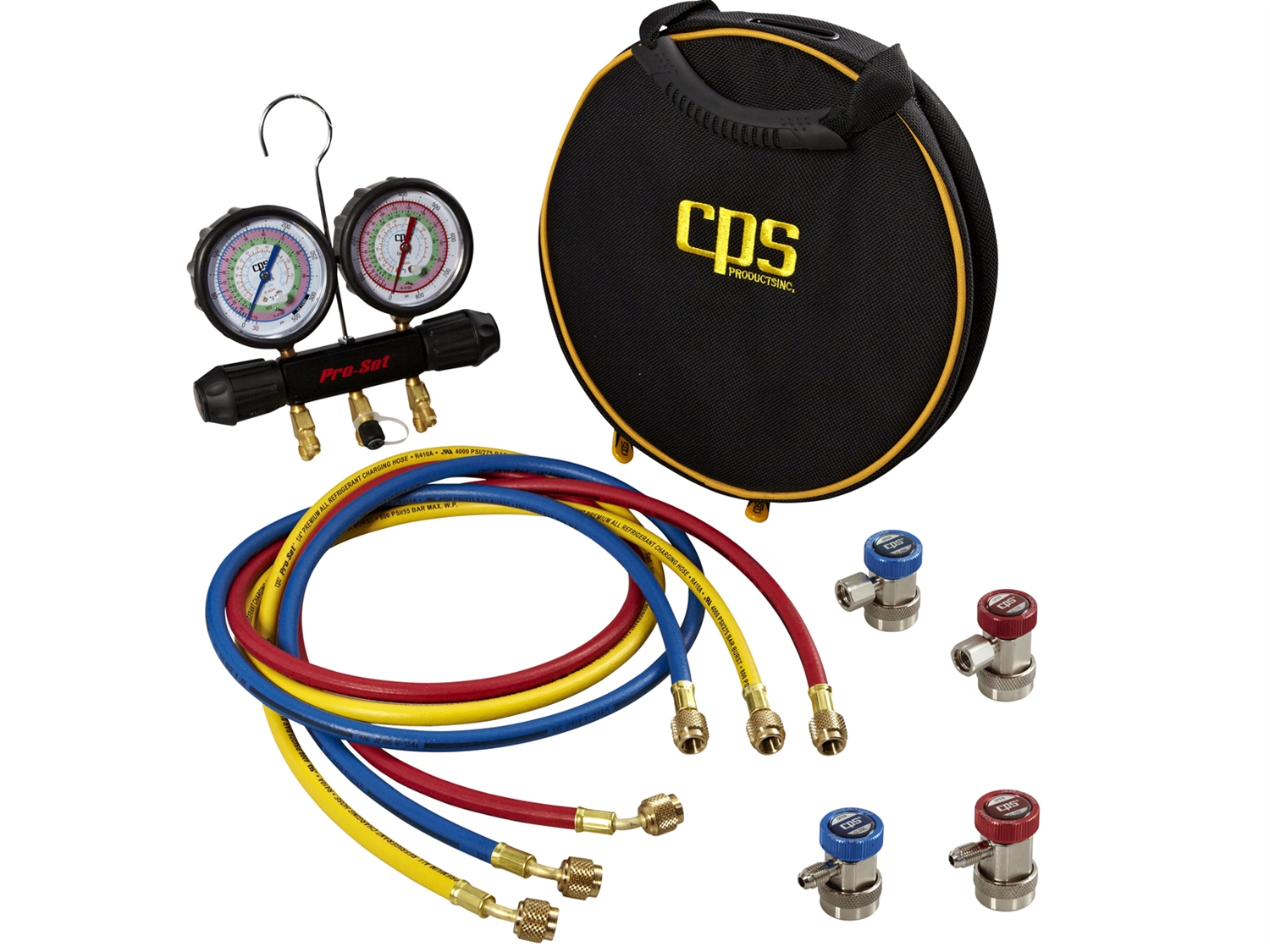 CPS R-134A/R-1234YF Manifold drukmeter set MTHFO134