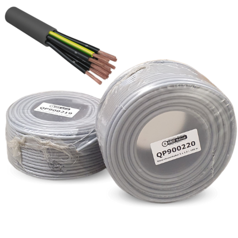 Stuurstroomkabel - 5 x 1.5 mm