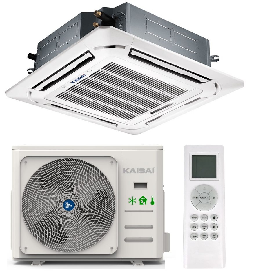Kaisai KCD cassette (plafondunit) 10,6kW SET / 380V