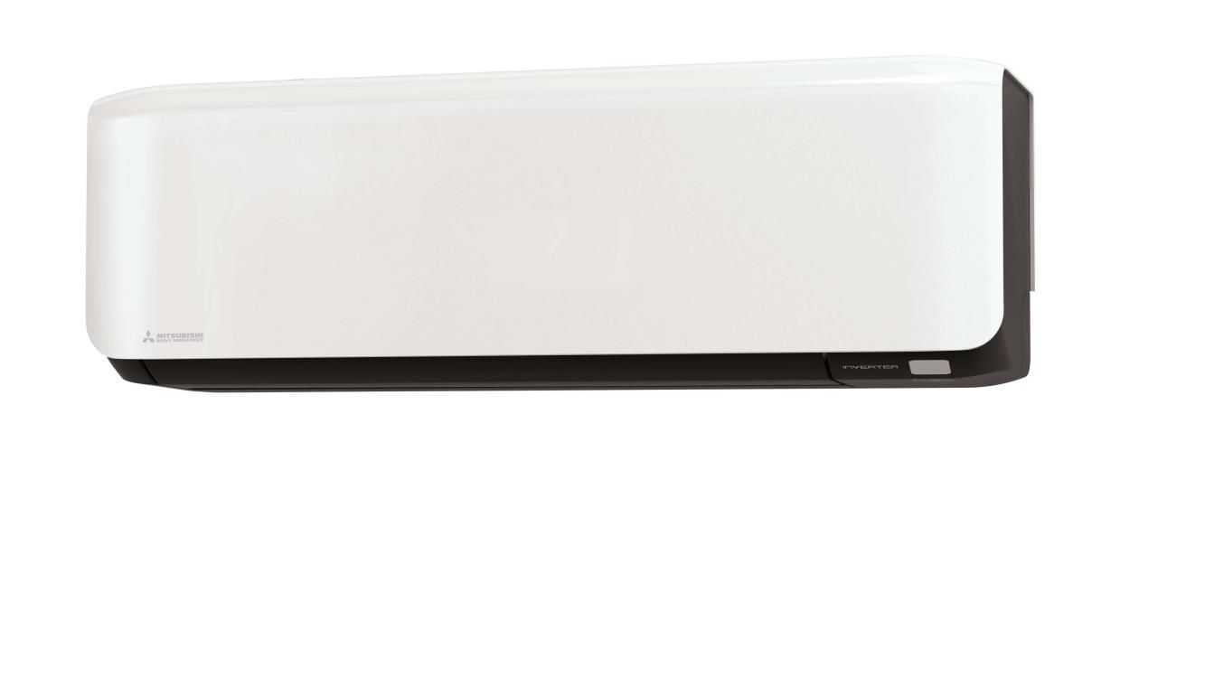 2,0 kW wandmodel binnenunit - zwart/wit