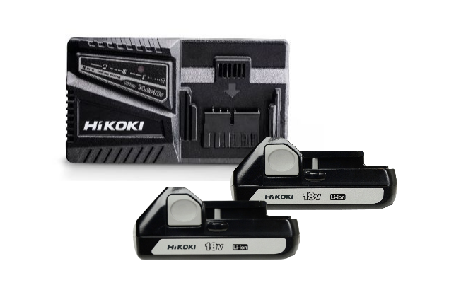 Hikoki Powerpack 18V 1.5Ah (2x BSL1815 + UC18YFSL)