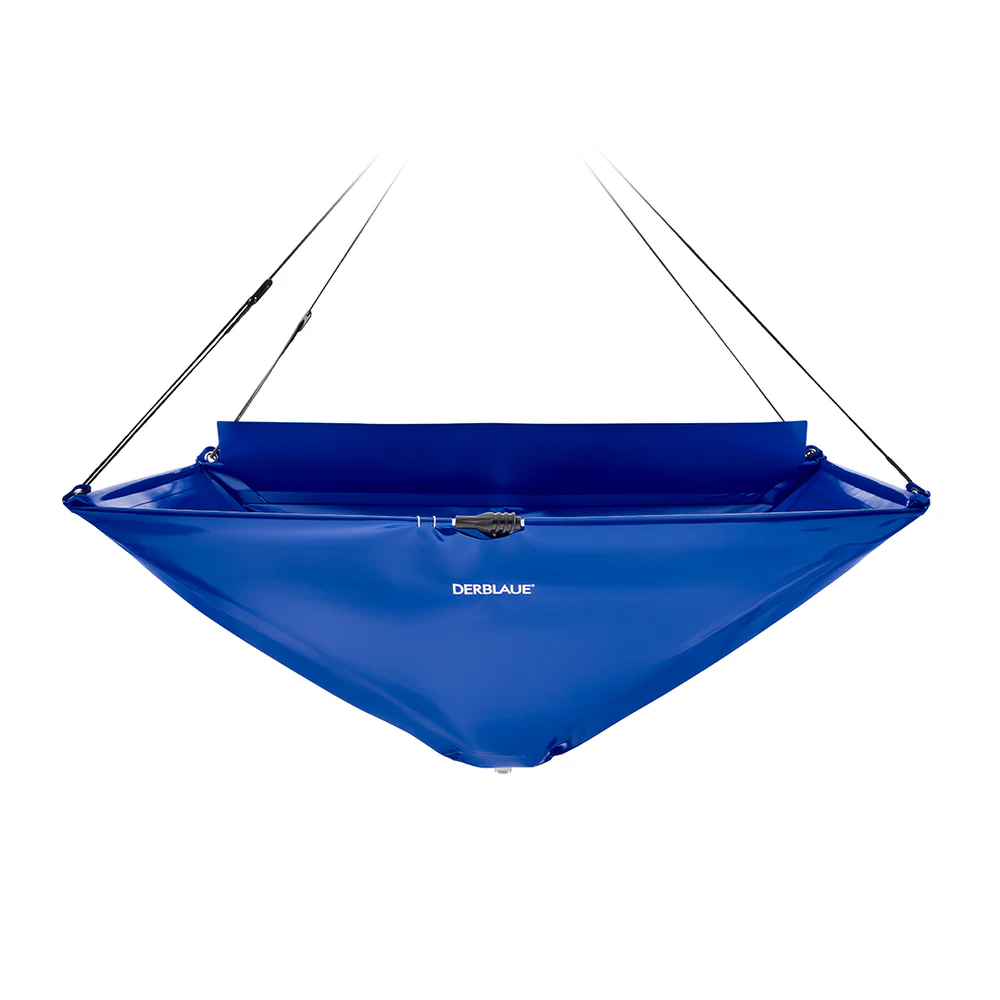 Derblaue opvouwbare trechter 105cm x 52.5cm voor wandunits