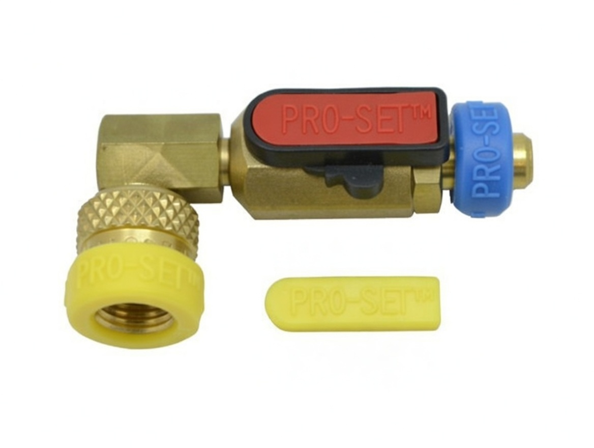 CPS Kogelkraan 5/16SAE - 1/4SAE 90 Graden