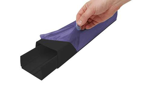 Kabelgoot zwart 110 mm