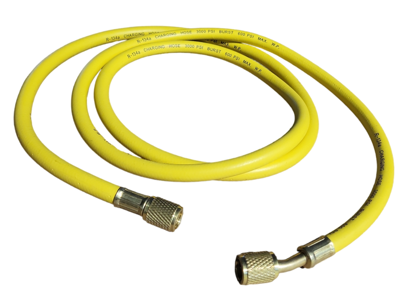 1/4 SAE - 1/4 SAE binnen-binnen 90 CM GEEL