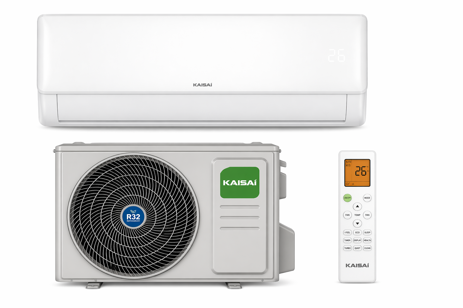 Kaisai FLY+ 2,7kW SET (wit)